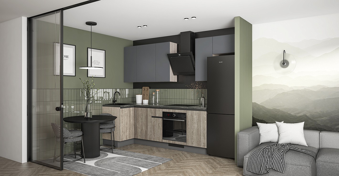 Кухня Уна сет (3000 x 1050 мм)