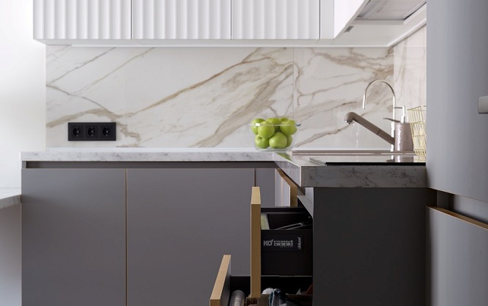 Кухня победительницы акции «Дарим кухни» 