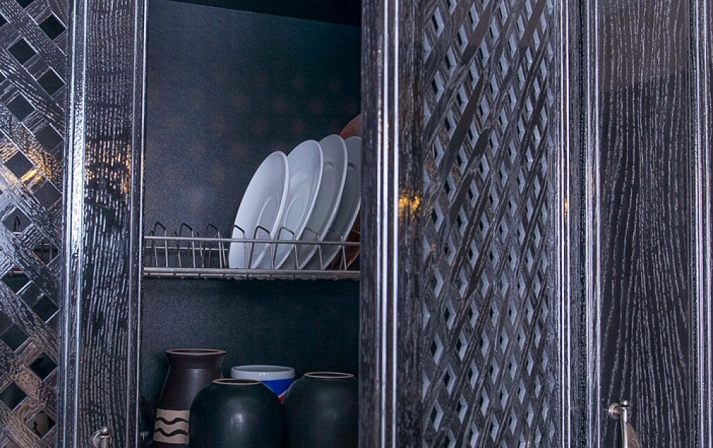 Кухня Виконт чёрный