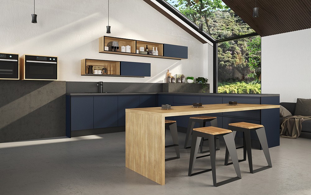 Кухня Ханна Блэк безмятежность