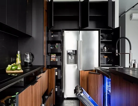 Черная кухня в Новосибирске