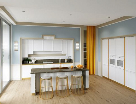 Формы кухонных гарнитуров