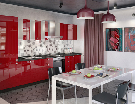 Красная кухня в Ростове-на-Дону