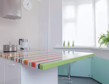 Глянцевая кухня в Анапе