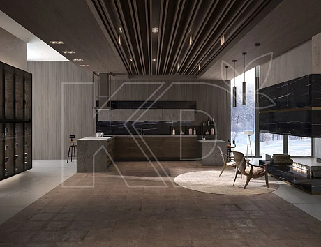 Угловая кухня Венге