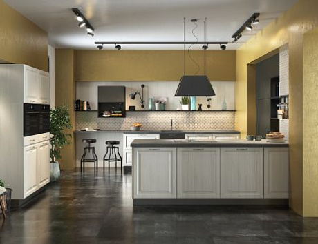 Кухни с фасадами из МДФ