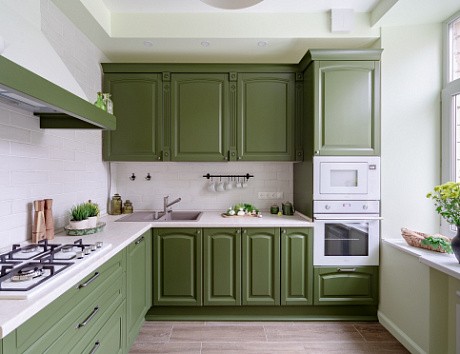 Кухни с фасадами из МДФ