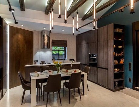 кухня в стиле лофт