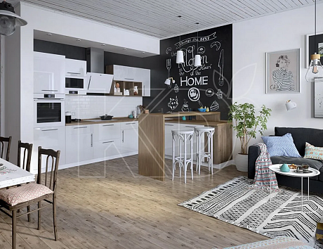 Угловые кухни модерн