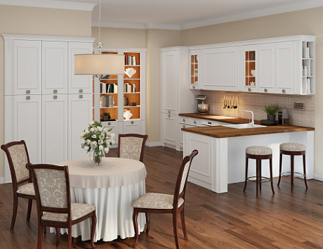 Белая кухня в Наро-Фоминске