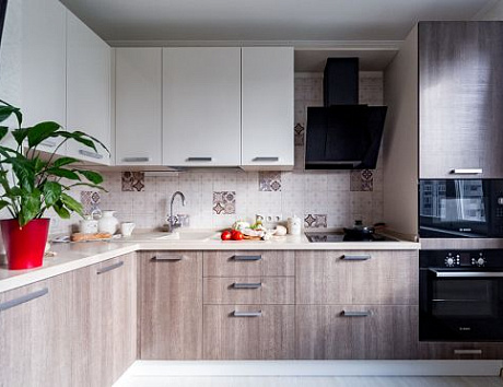 Кухонные гарнитуры в интерьере помещения
