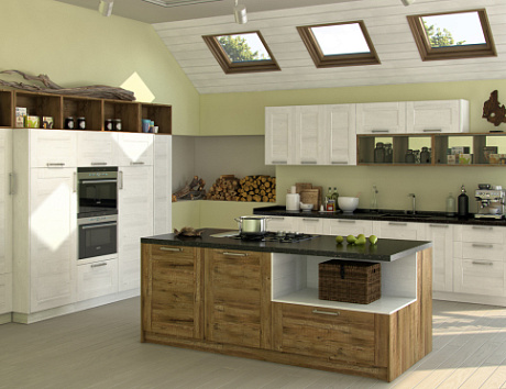 Белая кухня в Анапе