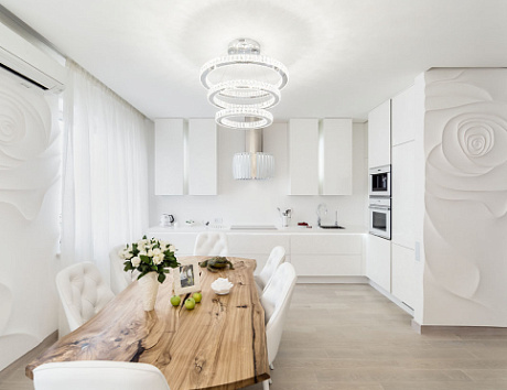 Глянцевая кухня в Казани