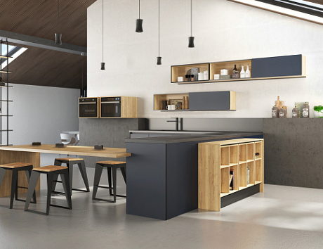 Темная кухня в Тольятти