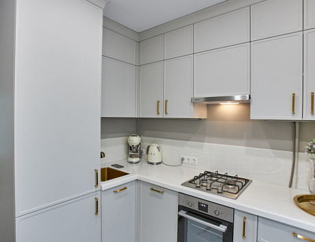 Светлая кухня в Арзамасе