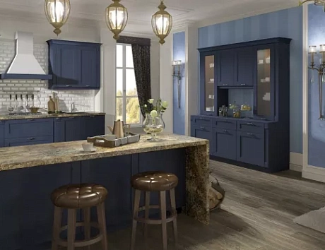Синяя кухня
