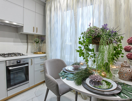 Серая кухня в Сызрани