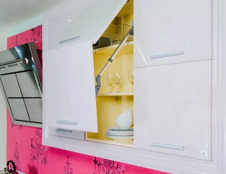 Фиолетовая кухня в Егорьевске