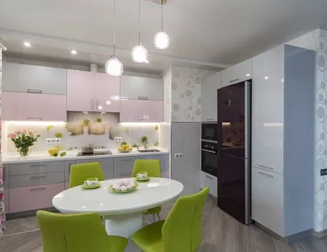 Серая кухня в Нижнем Новгороде