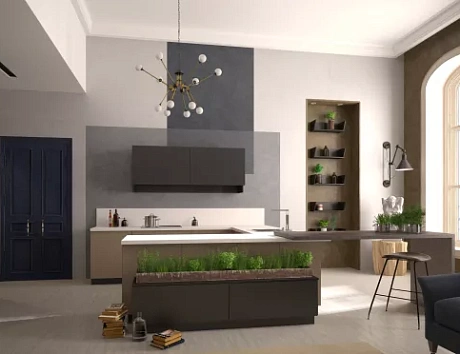 Темная кухня в Санкт-Петербурге