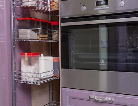 Фиолетовая кухня в Ярославле