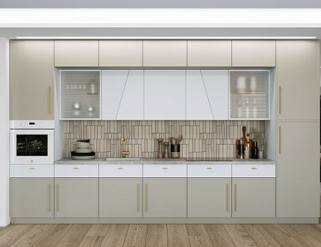 Дизайн кухни в скандинавском стиле ИКЕА