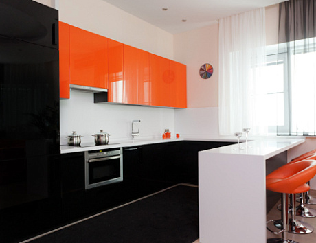 Черная кухня в Новосибирске