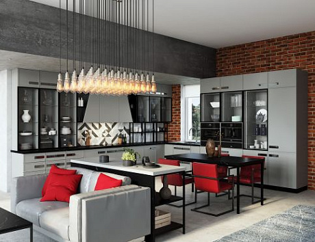 Кухни в стиле Хай-тек