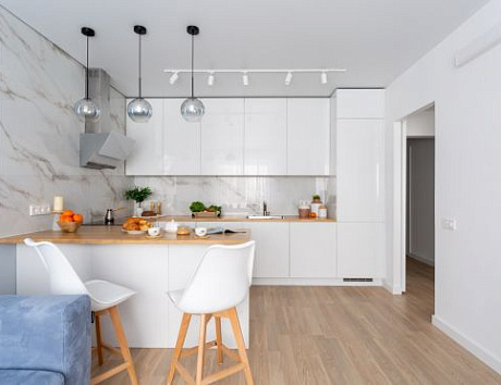 Белая кухня