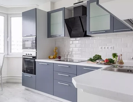 Серая кухня в Нижнем Новгороде