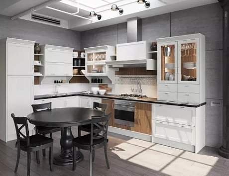 Белая кухня в Анапе