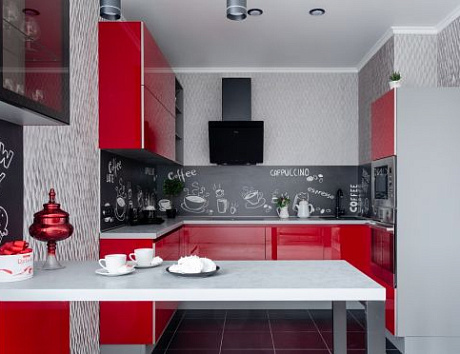 Как выбрать цвет кухонного гарнитура