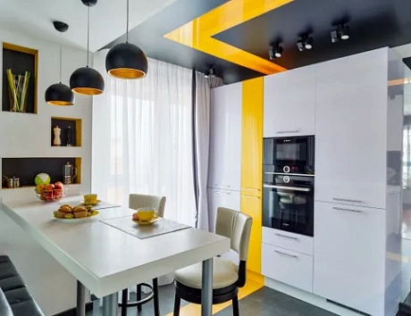 Глянцевая кухня в Твери