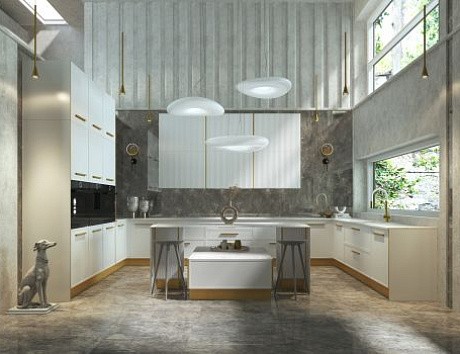 Выбор цвета современной кухни